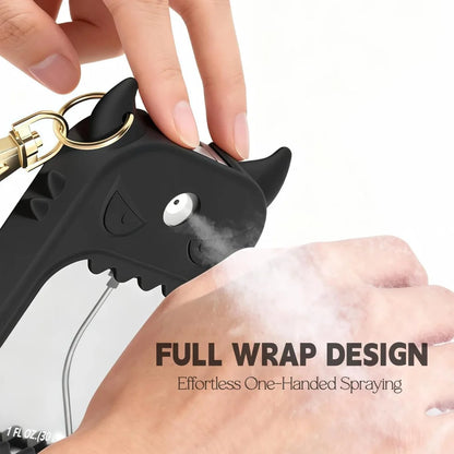 Silicone Case for Touchland Hand Sanitizer Spray 30ML , Hand Sanitizer Case Holder with Keychain, Protective Cover Accessories