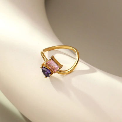 Custom Mother Daughter Birthstone Ring