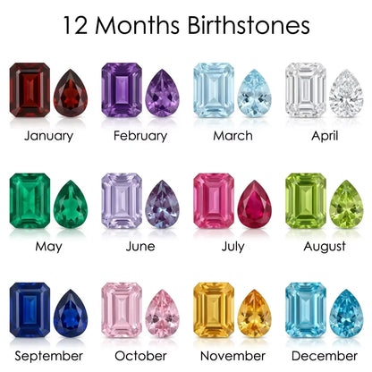 Custom Mother Daughter Birthstone Ring