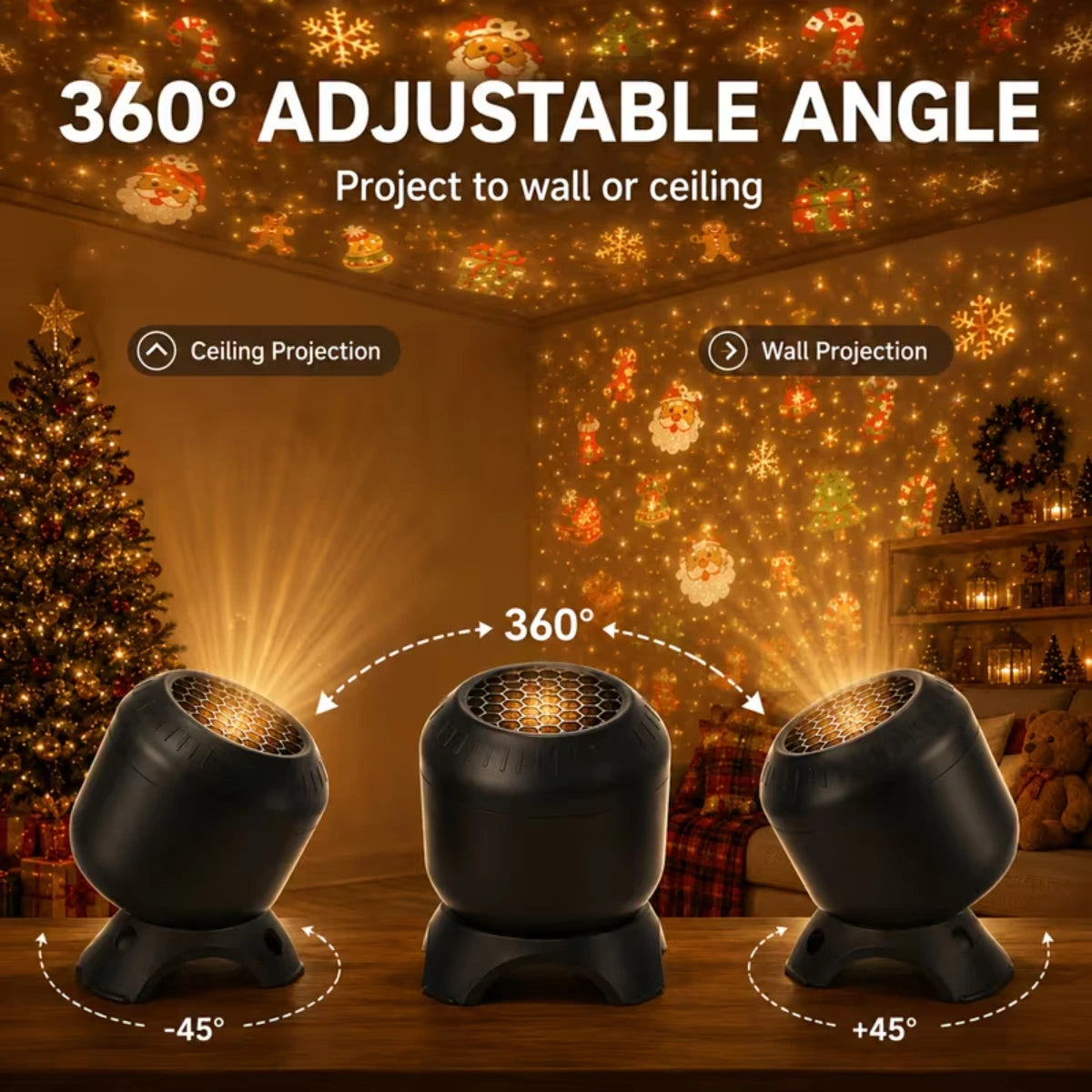 Christmas projector