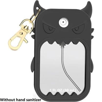 Silicone Case for Touchland Hand Sanitizer Spray 30ML , Hand Sanitizer Case Holder with Keychain, Protective Cover Accessories