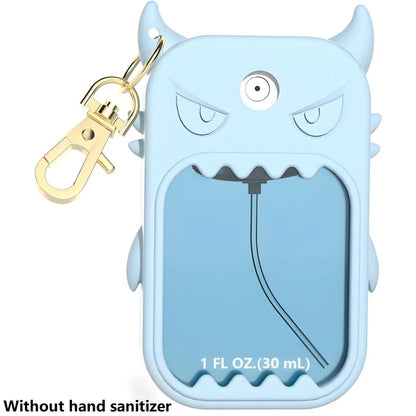Silicone Case for Touchland Hand Sanitizer Spray 30ML , Hand Sanitizer Case Holder with Keychain, Protective Cover Accessories