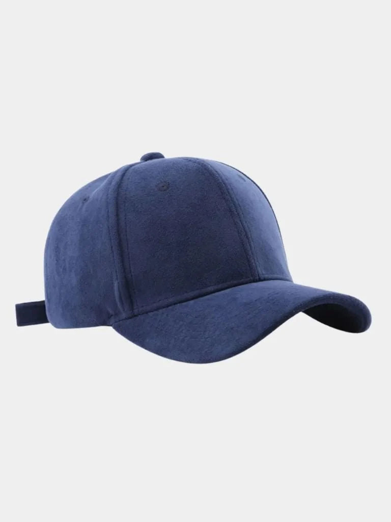 Suede Baseball Cap