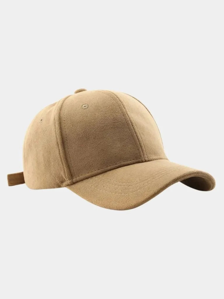 Suede Baseball Cap
