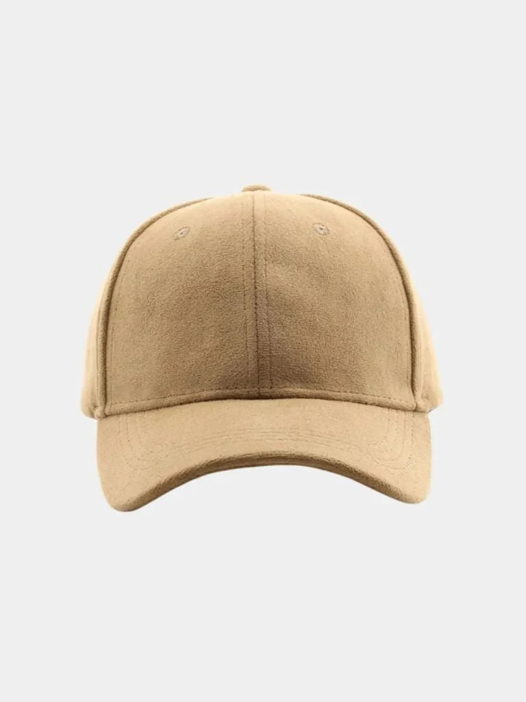 Suede Baseball Cap