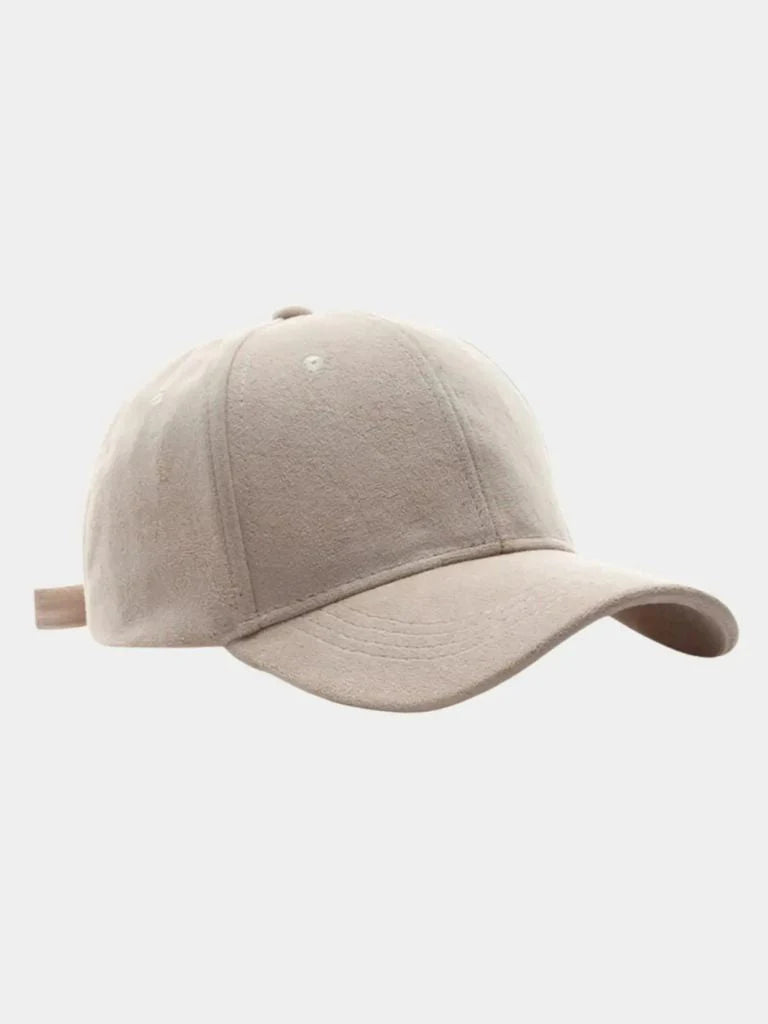 Suede Baseball Cap
