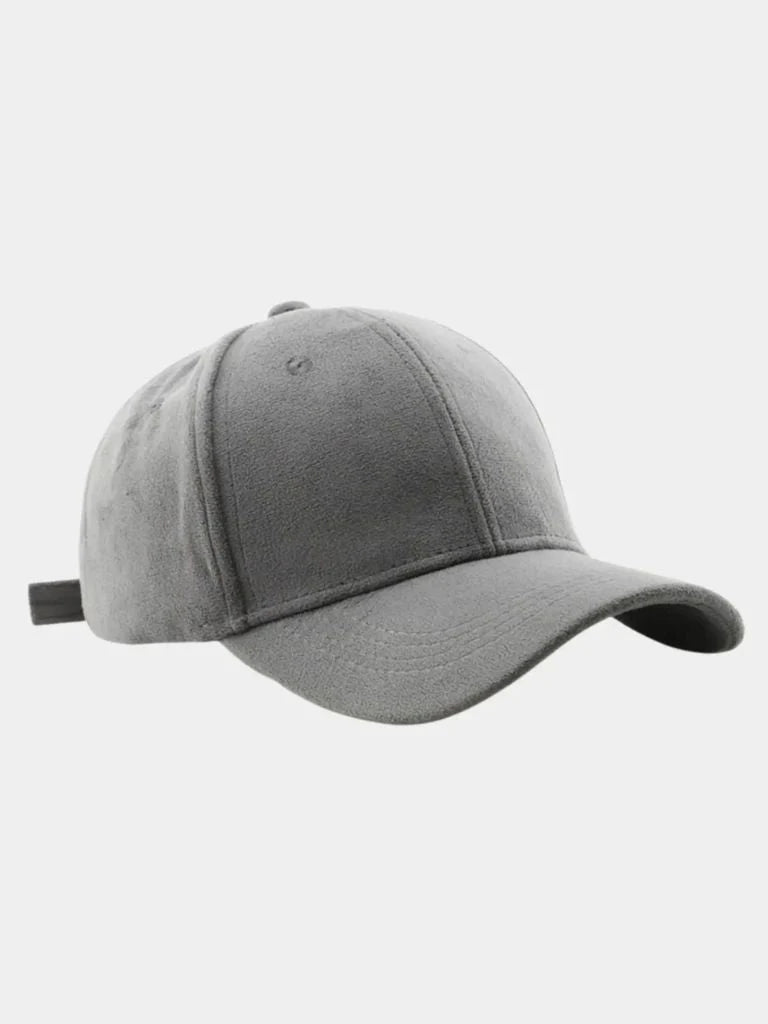 Suede Baseball Cap