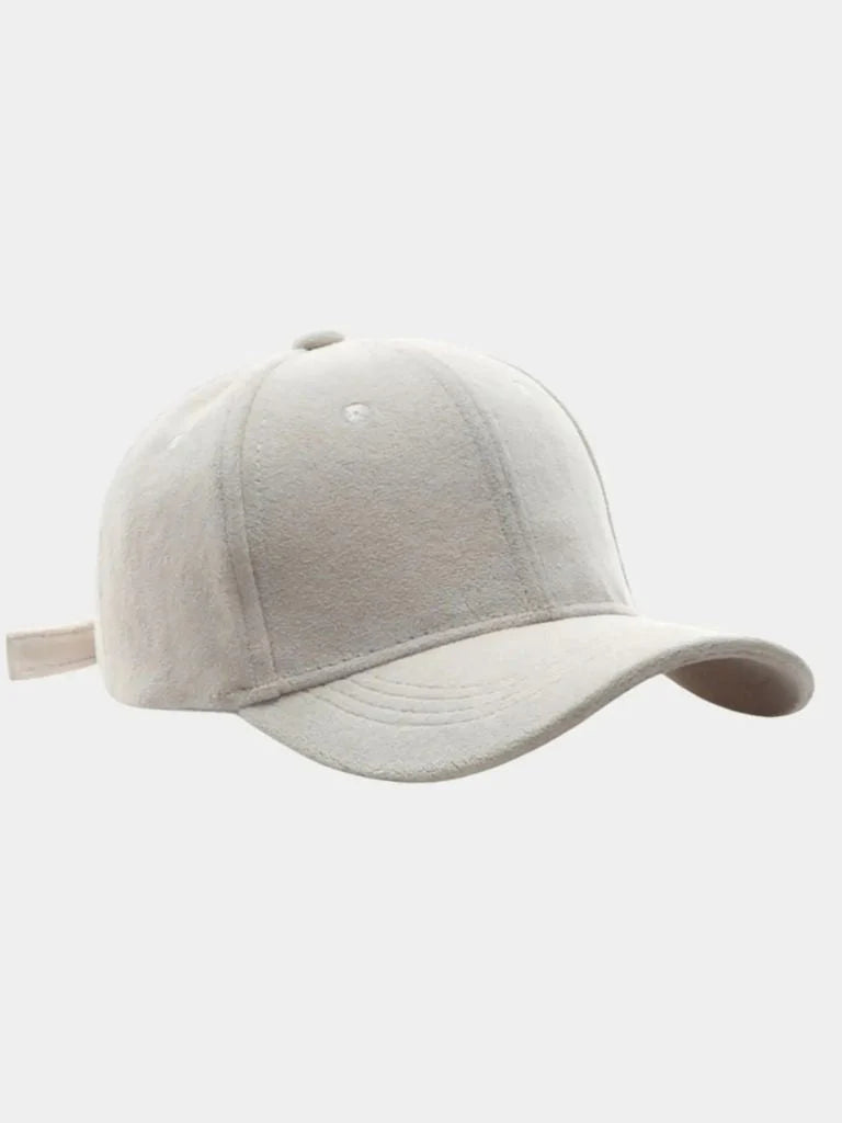 Suede Baseball Cap